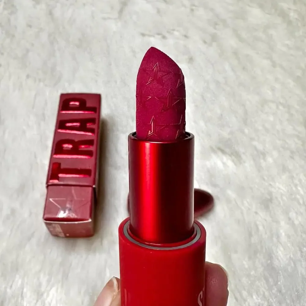 NIB Jeffree Star Velvet Trap Lipstick in Entrapment Full Size 4g